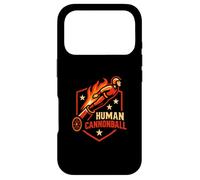 Circus Human Cannonball Funny Kids Circus Coque pour iPhone 17 Pro