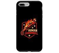 Circus Human Cannonball Funny Kids Circus Coque pour iPhone 7 Plus/8 Plus