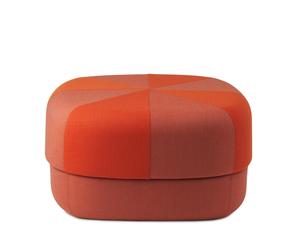 Circus Pouf Duo Grand Orange