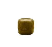 Normann Copenhagen Pouf Circus Velours moss green. petit