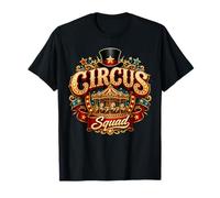 Circus Squad Carnival Theme Matching Group Party Apparel T-Shirt