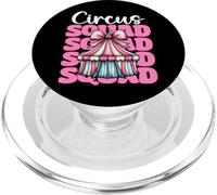 Circus Squad Tente de Carnaval avec nœud pour Fille et Maman PopSockets PopGrip pour MagSafe