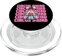 Circus Squad Tente de Carnaval avec nœud pour Fille et Maman PopSockets PopGrip pour MagSafe