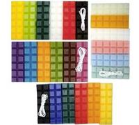 Cire à bougie 24 couleurs 960 g + 4 mèches x 1 m - Graine Créative Multicolore G