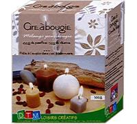Cire à bougie - DTM LOISIRS CRÉATIFS - 500 g - Prête à l'emploi - Multicolore - Mixte
