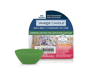 Cire à fondre WAX MELT Shimmering Christomas Tree YANKEE CANDLE