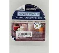 Cire à fondre WAX MELT SWEET VANILLA HORCHATA YANKEE CANDLE