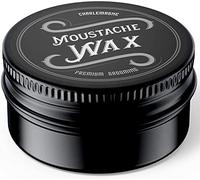 Cire à Moustache de Charlemagne - Soin de la Barbe pour Homme - Avec Vraie Cire d'Abeille et Beurre de Coco - Ingrédients Naturels