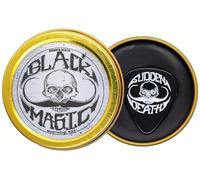 Cire à moustache noire | Cire à moustache magique noire | Cachez les cheveux gris dans la barbe ou la moustache | Cire à moustache forte | Boîte de 30 ml | Aucune source de chaleur nécessaire | Non