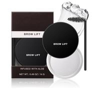 Cire à sourcils - Imperméable - Léger - Fixation longue durée - Gel coiffant - Contient de l'aloe vera