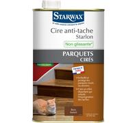 Cire Anti-Tache Starlon Bois Foncé STARWAX 1l