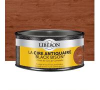Cire antiquaire Black Bison® en pâte - LIBERON - Acajou - 500cc