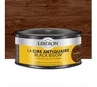 Libéron Cire antiquaire Black Bison en pâte, Chêne fumé 500cc