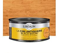 Cire antiquaire Black Bison® en pâte - LIBERON - Merisier clair - 500cc