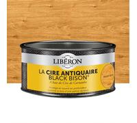 Cire antiquaire Black Bison® en pâte - LIBERON - Noyer blond - 500cc