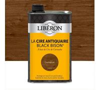 Libéron Cire antiquaire Black Bison Liquide, Châtaignier 0,5L