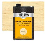 Cire antiquaire Black Bison® Liquide - LIBERON - Chêne clair - 1L