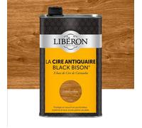 Cire antiquaire Black Bison® Liquide - LIBERON - Chêne moyen - 1L