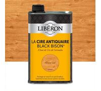 Cire antiquaire Black Bison® Liquide - LIBERON - Merisier clair - 0 5L
