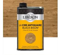 Libéron Cire antiquaire Black Bison® Liquide, Noyer, 0,5L