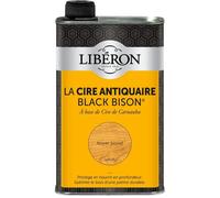 Libéron Cire antiquaire Black Bison® Liquide, Noyer blond 0,5L