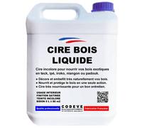 Cire Bois Liquide - 5 L - Codeve Bois