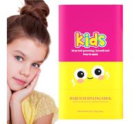 Cire Coiffante en Bâton,15g Cire Coiffante Enfant | Accessoires de Coiffure Crème Fixante pour et Adolescents Voyage Camping Extérieur