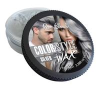 Cire coiffante et colorante Argent