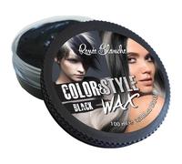 Cire coiffante et colorante Color&Style Wax noire Renée Blanche 100ML