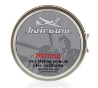 Cire coiffante - HAIRGUM Cire Extra Forte - Fixation extra forte - Effet brillant - Pour cheveux courts