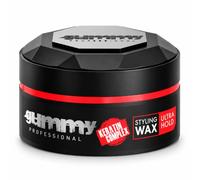 Cire Coiffante Professionnelle Ultra Fixation Gummy 150 ml - Cire capillaire forte tenue & brillance - Pour hommes & femmes - Sans alcool avec vitamine B5