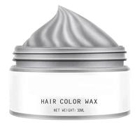 Cire Colorante Cheveux Gris Jetable Coloration Temporaire Femme Homme Coloration Cheveux Gris Cire De Couleur pour Cheveux
