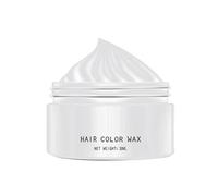 Cire Colorante Pour Cheveux,30 ml Colorant Capillaire Temporaire - Pâte Lavable pour Teinture et Coiffage Hommes Femmes Fêtes Cosplay Halloween