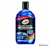 Cire Colorée Bleue 500ml Turtle Wax Color Magic Brillante Améliore Couleur