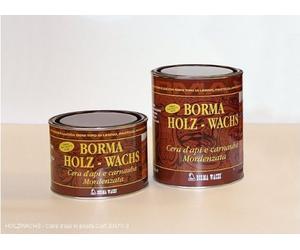 Cire d'abeille et carnauba en pâte de couleur neutre 500 ml Borma WacHS.