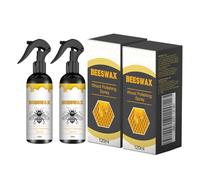 Cire d'abeille naturelle micro-molécularisée en spray de 120 ml, cire d'abeille pour meubles et meubles, réparation des fissures pour sols de meubles en bois (2, 120 ml)