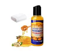 Cire d'abeille naturelle Orange Oil Wood Conditioner, Cire d'abeille de soins au bois, Pulvérisateur de cire d'abeille pour meubles polonais (1 PC)