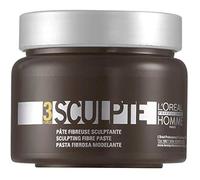Cire de Coiffage - L'Oréal Professionnel - Pâte Fibreuse Sculpt - Force 3 - Fixation Flexible - Non Gras