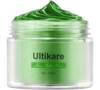 Cire De Coloration Pour Cheveux Deep Green, Gel De Couleur Pour Cheveux Cire De Teinture Temporaire Lavable Diy Crème Naturelle Instantanément Homme Et Femme Boîte De Nuit, Cosplay Christmas