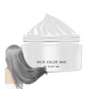 Cire de couleur de cheveux temporaire | Crème de teinture capillaire lavable | Modélisation naturelle Couleur de couleurs de cheveux | Non dommage, style rapide, lavage facile | Cosplay, Halloween, fê