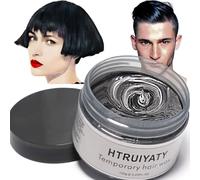 Cire de Couleur pour les Cheveux, Une Fois la Modélisation Temporaire Cire de Teinture pour les Cheveux de Couleur Naturelle, Crème de Coiffure Temporaire, Cosplay Partie Halloween