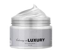 Cire de couleur temporaire pour cheveux, 9 couleurs, colorée, gel coloré, lavable, naturel, instantané, convient pour les enfants, garçons et filles, Gothi (blanc, taille unique)