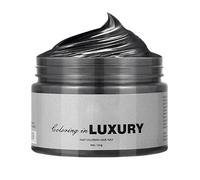Cire de couleur temporaire pour cheveux, 9 couleurs, colorée, gel de couleur, lavable, naturel, instantané, convient pour les enfants, garçons et filles, Gothi (noir, taille unique)