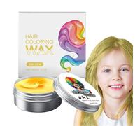 Cire De Couleur Temporaire Pour Cheveux, Gel Spray Colorant Cheveux Non Permanent, Gel Crème De Colorant À Coiffure Colorée, Sûre Et Douce, Maquillage Coloration Temporaire Fêtes