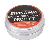 Cire de Protection pour Cordes d'arc, 28g, pour Réduire la Friction et Prévenir L'effilochage, Cire d'abeille Portable pour la Lubrification des Cordes d'arc (Orange)