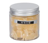 Cire de Rose, Cire de Pétales de Rose, Cire de Fabrication de Rouge à Lèvres, Cire de Rose Essentielle de Parfum Naturel Imperméable pour Rouge à Lèvres Brillant Améliorer 1,76 Oz