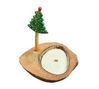 Cire de soja parfumée en coquille de noix de coco pour aromathérapie, maison, hôtel, fête de mariage, cire parfumée à la noix de coco