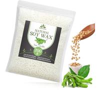 Cire de Soja pour Bougie, Cire Premium pour Bougie 1.8kg/3kg/5kg/10kg de Waxcanpy, Cire de Soja 100% Naturelle pour Bougie DIY à Faire Soi-même (0.2kg)