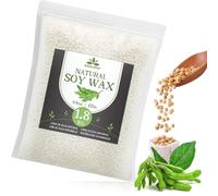 Cire de Soja pour Bougie, Cire Premium pour Bougie 1.8kg de Waxcanpy, Cire de Soja 100% Naturelle pour Bougie DIY à Faire Soi-même