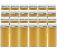 Cire Dépilatoire Liposoluble Roll Avec Micromique, Pour Peaux Sensibles Et Poils Courts Et Durs, 24 X 100 Ml, Fabriquée En Italie